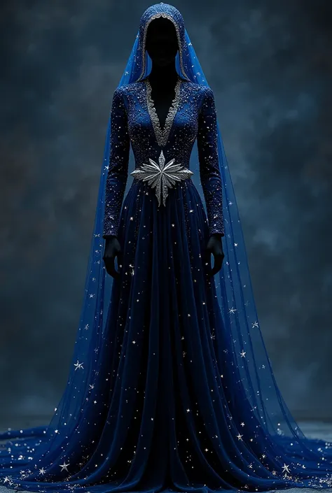 Star Suit The suit can have a base in dark colors such as navy blue or black to imitate the night sky, and on this basis, Sparkling star details are added.

• Cape or skirt: Long, flowing capes made of tulle or chiffon can have sequins or small stars attac...