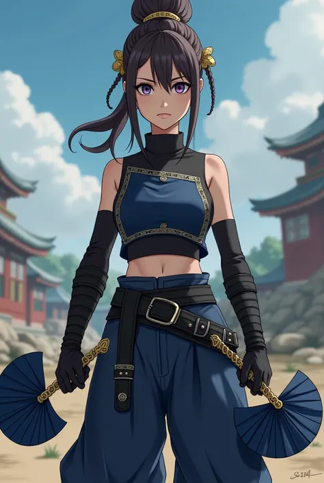 Hikari Yukiji is a freshman at Rango Junior High School., She is an extremely beautiful woman with fair skin and a slender figure., Her hair is dark brown and is styled in a high bun., She wears braids around her head, one on each side., She wears bangs wi...