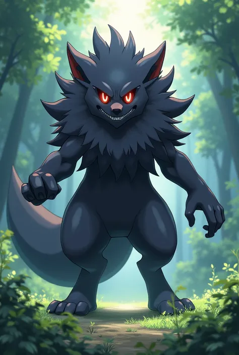 El pokemon zoroak , del anime pokemon 