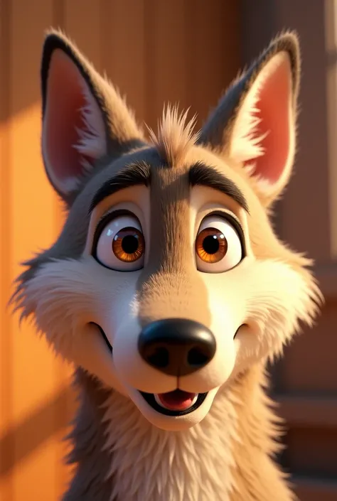  pixar type of wolf face