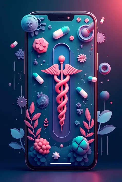 USP Medicine themed mobile wallpaper, rich cores