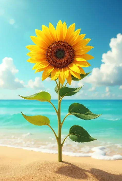 Beach sunflower