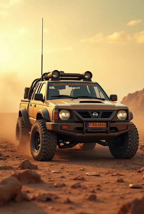 Nissan frontier mad max style