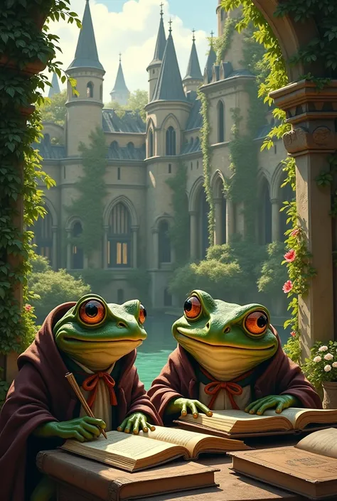 I wanted something related to frogs and academia