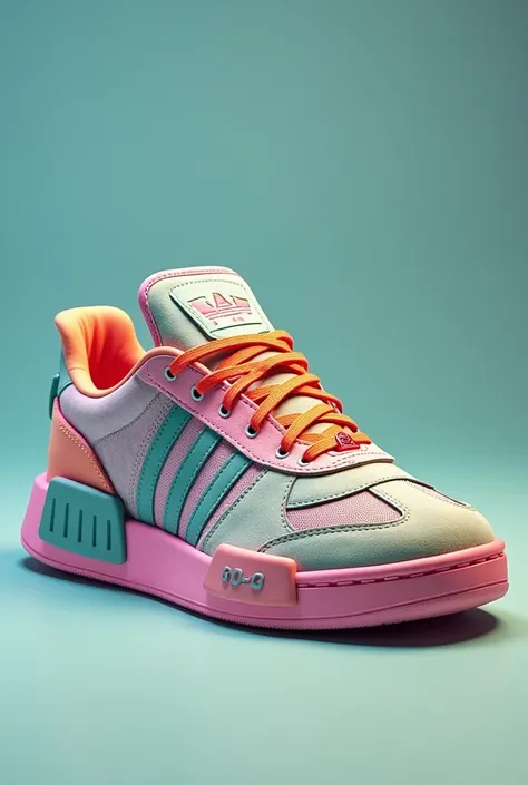 Now create an Adidas shoe inspired by the singer Billie Eilish&#39;s album Hit Me Hard and Soft model of the Samba shoe 