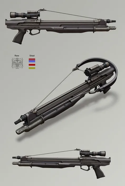 
Light Crossbow Description: A more compact and easy to handle type of crossbow, allows accurate shots at close range