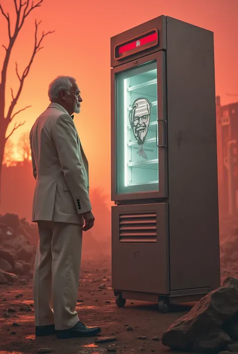 Freezer vs Colonel Sanders at the end of the world 