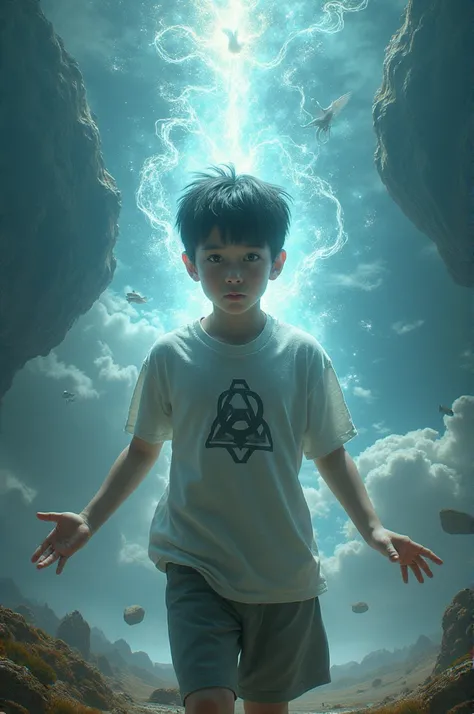 A boy with powers manipulating reality 