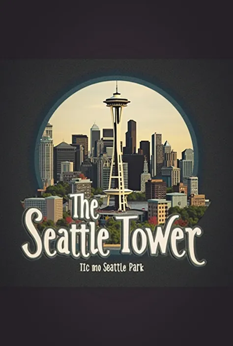 Add the Seattle tower in the image