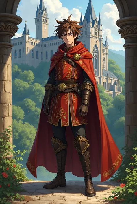 Jaden yuki medieval style