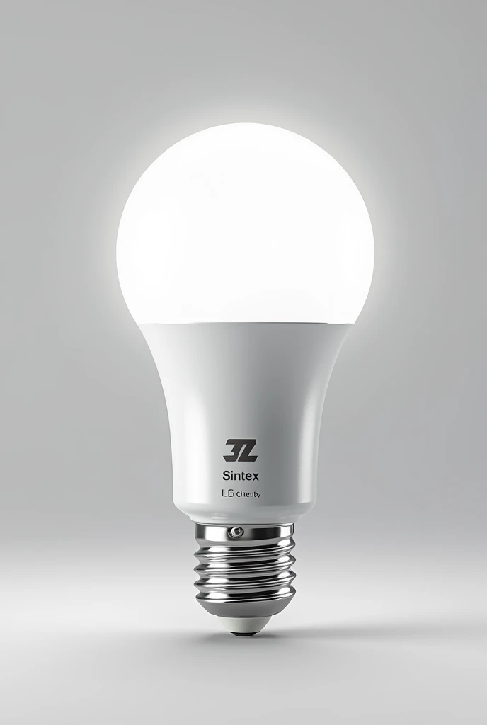 Make a led bulb in 3d photo the brand name of the led bulb is SINTEX