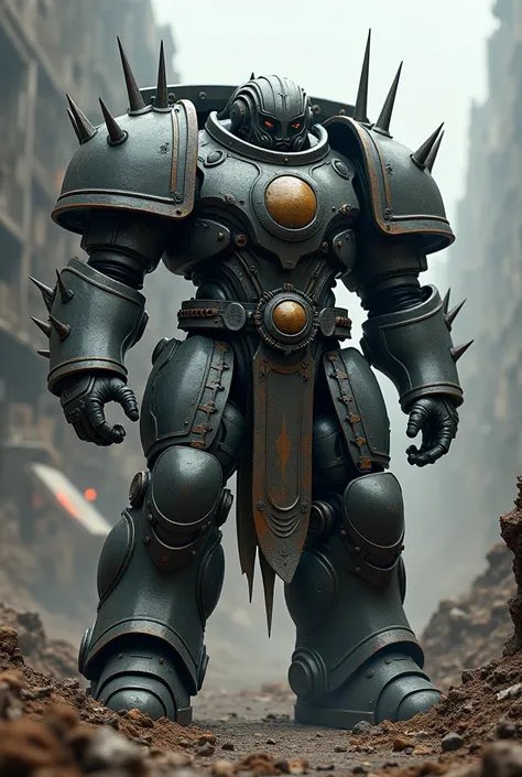 A warhammer armor 
