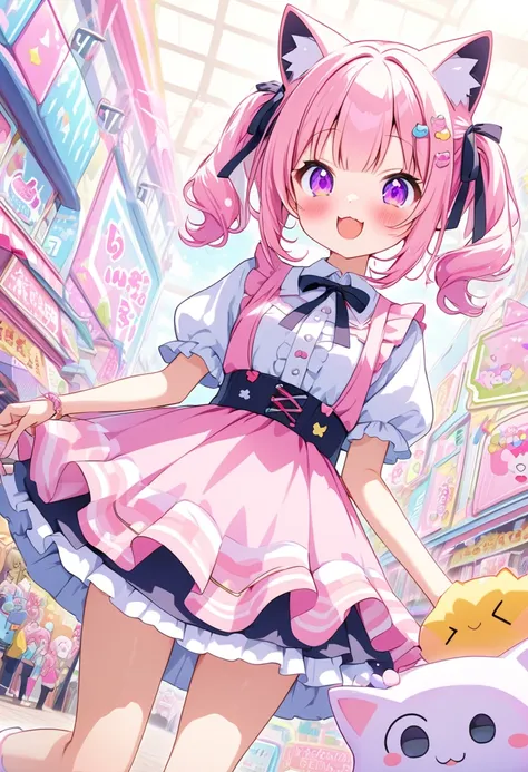 score up_9,score up_8,score up_7,source_kawaii,rating_kawaii,kawaii masterpiece,kawaii best quality,kawaii ultra detailed,kawaii super illustration,8k,kawaii angle,BREAK kawaii girl,kawaii cat ears,kawaii hair,kawaii eyes,kawaii smile,BREAK kawaii costume,...