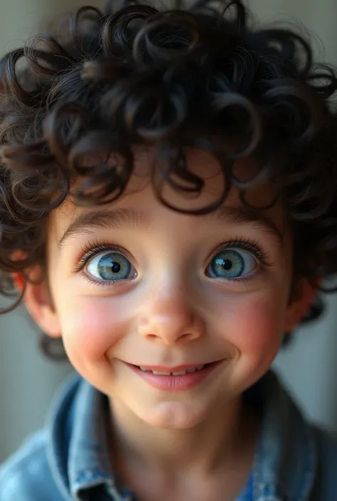 Jewish boy with blue eyes