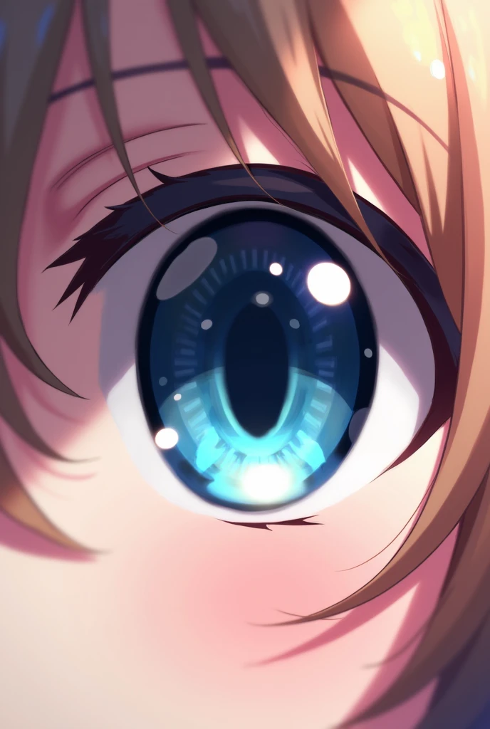 An anime eye 
