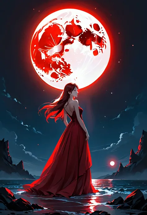 red full moon 