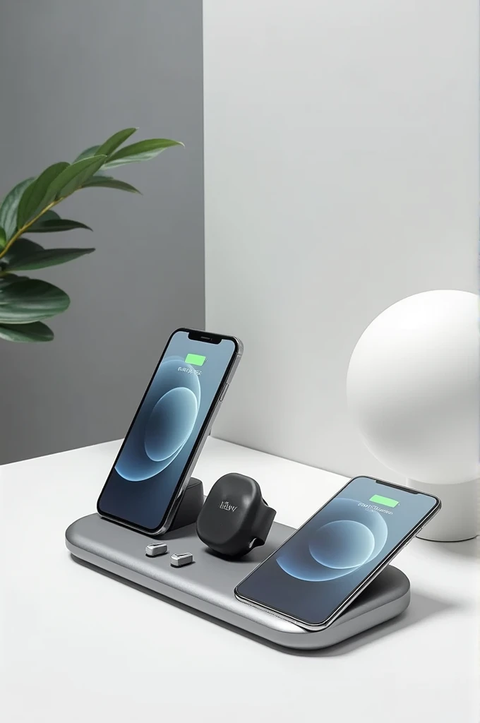 Create me a AI 4 in 1 wireless charger