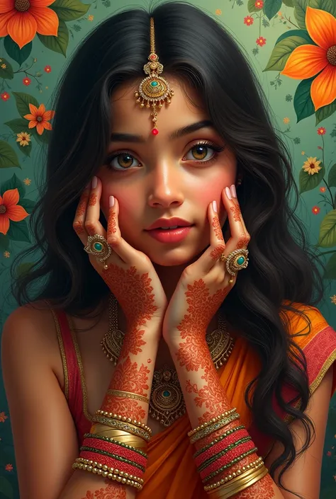 Create an indian girl