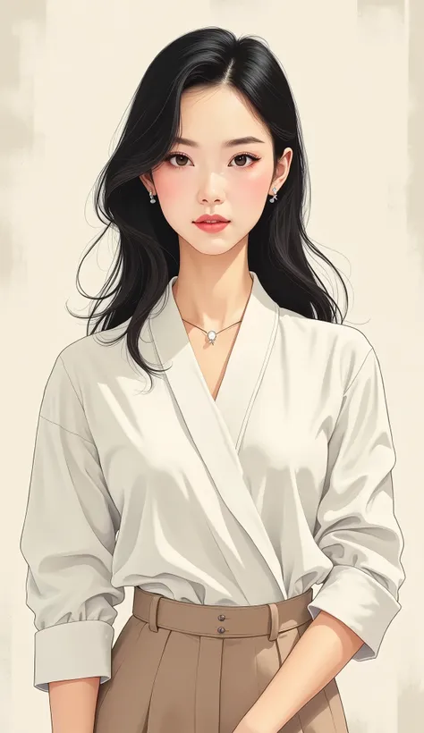 Korean comics, A neat and beautiful woman