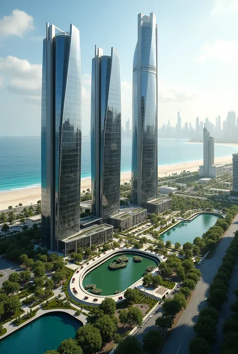 Create an image for AAA property development, its a dubai base real estate property development project