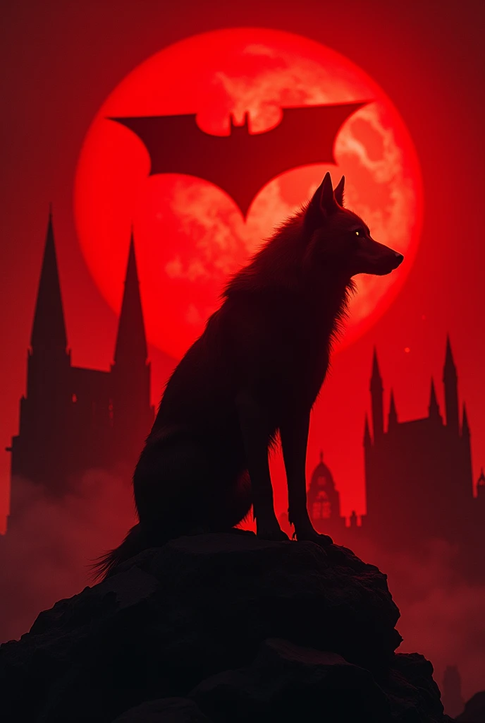 Wolf red sky Church batman thumbna Size