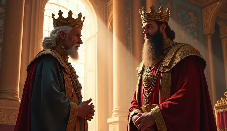 the king saying to the minister