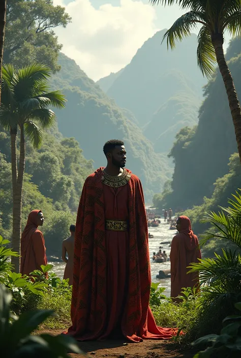 The crops grew again, and the rivers flowed with fresh water in wakanda. King Luganzoo, though saddened by the loss of so many lives, promised to rebuild the kingdom stronger than before.He honored the brave warriors who fought alongside him and ensured th...