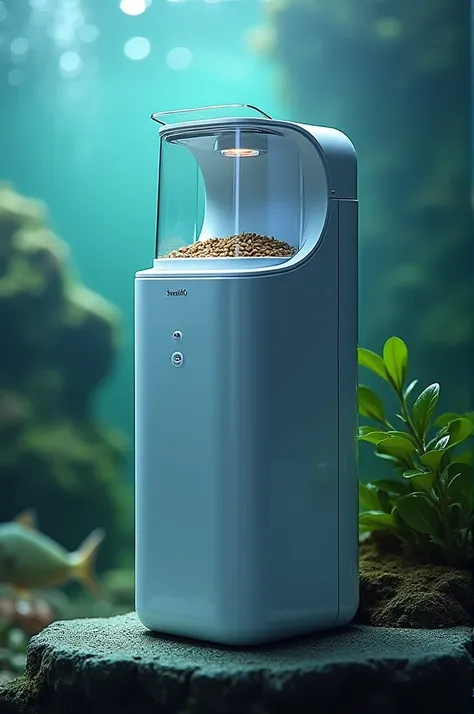 Make a fish feeding device 