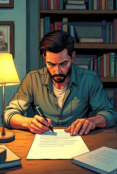 Pedro Vaz&#39;s letter in a comic book in a current form