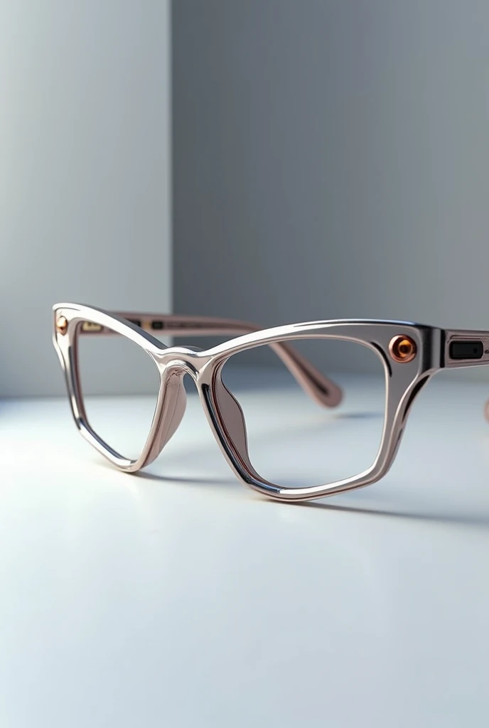 un plan de lunette de vue moerne feminine an 3d imprimee 
