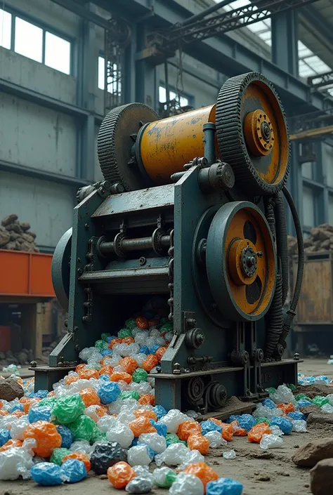 Plastic crushing
