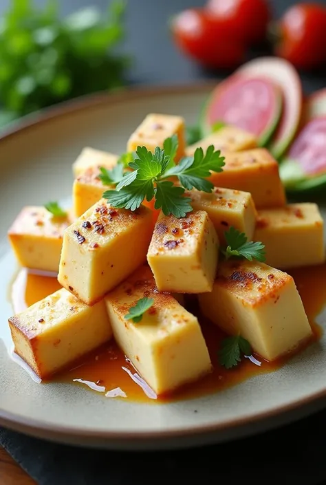 Make a tofu dish