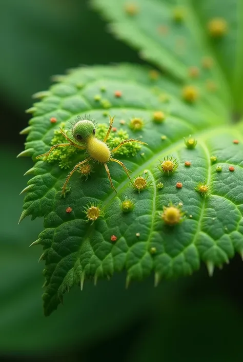 Life on leaf