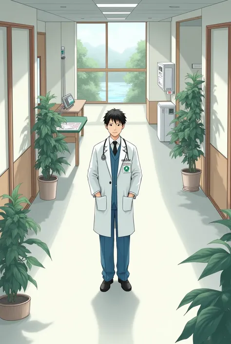 hospital,doctor,Japan,Illustration