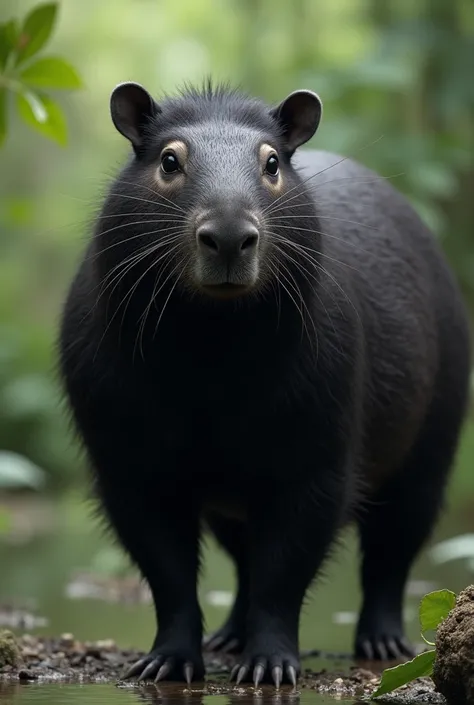 I want a black capybara
