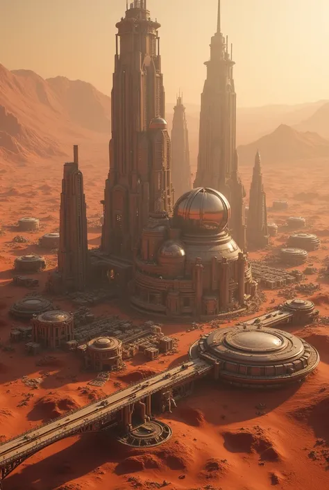 Future city Mars 