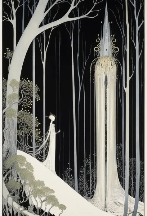 Minimalist Image, by Kay Nielsen.
(best quality, masterpiece)