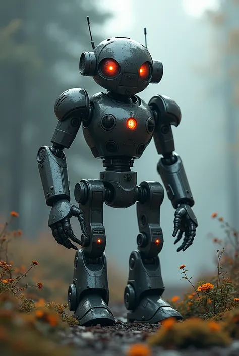 A defenseless and cute robot turns evil
