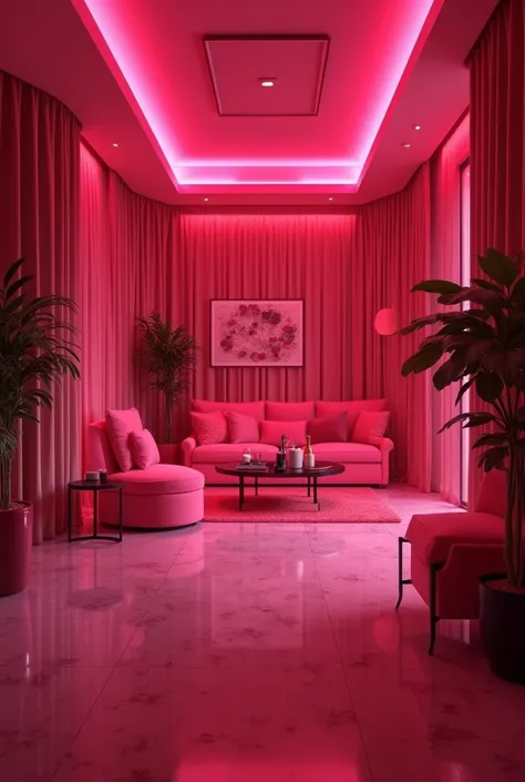 Love hotel scenery、Pinkish light creates a sexy atmosphere、There is no one here、