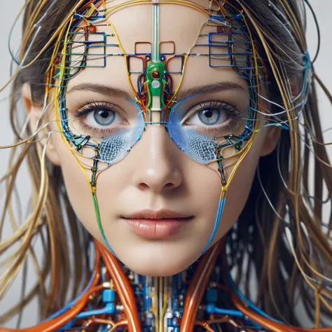 This neural network does not need any input at all, some difficult tasks. She even has such a text, can transform into a picture.Realistic anatomy, high detail, Ultrahigh definition, 