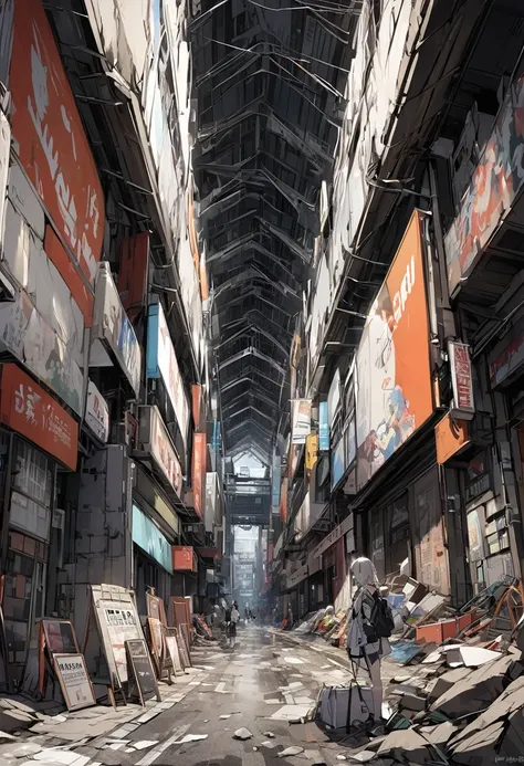 Shibuya 1000 years after the extinction of humanity