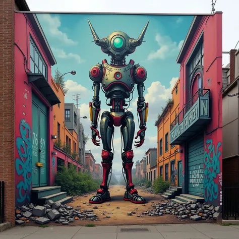 Simon Stalenhag graffiti
Lettrage IZAR