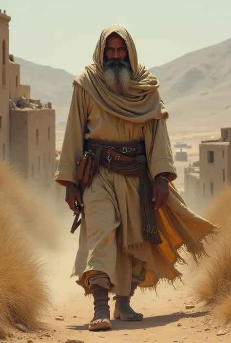 THE STRANGER
In a remote village nestled in the dusty hills of the Middle East, far from the crowds and bustling cities, a man known as Al-Gharib arrived. His name, meaning "The Stranger," was given because no one knew from where he came. His appearance wa...