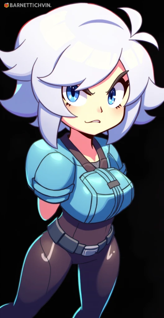 Female fighter Colette from the game Brawl Stars