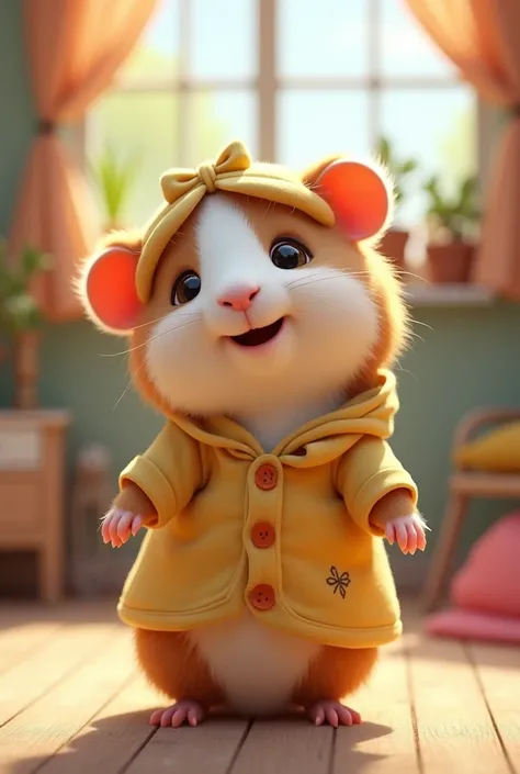 Make another animated guinea pig with children&#39;s clothes