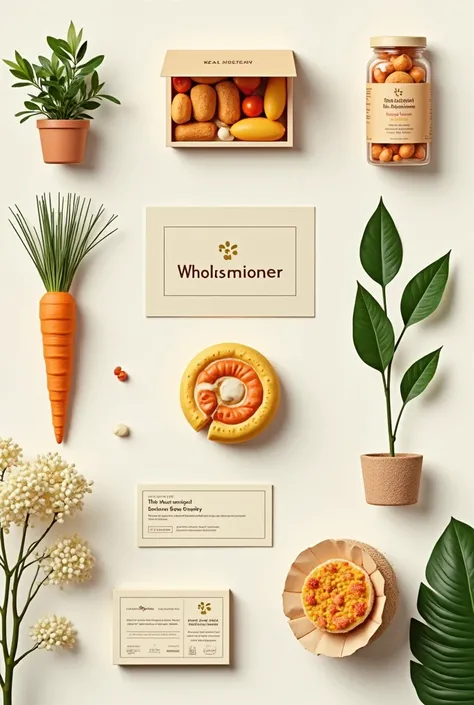 Create a visual identity for a healthy, zero-sugar bakery 