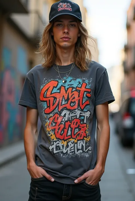 Streetwear printed t-shirt
