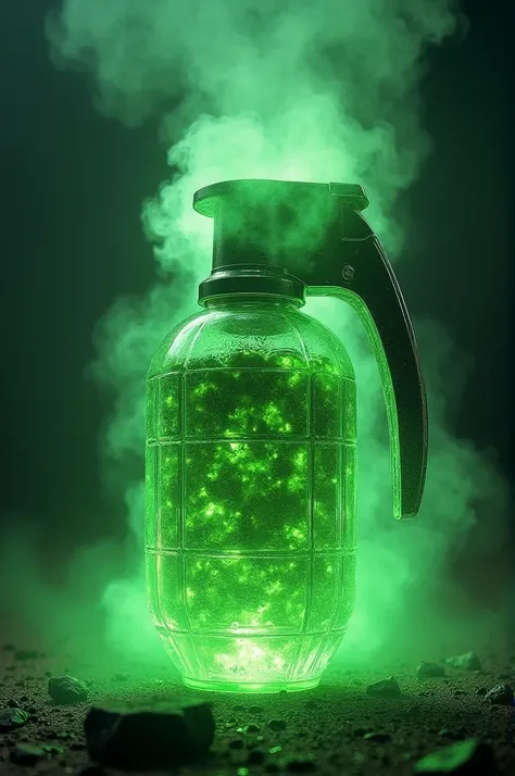 Acid Grenade (Acid Grenade): A liquid bomb that, when launched, spreads into a corrosive mist that dissolves metals, stones, and deals continuous damage to enemies.
Acid Grenade (Acid Grenade): A liquid bomb that, when launched, spreads into a corrosive mi...