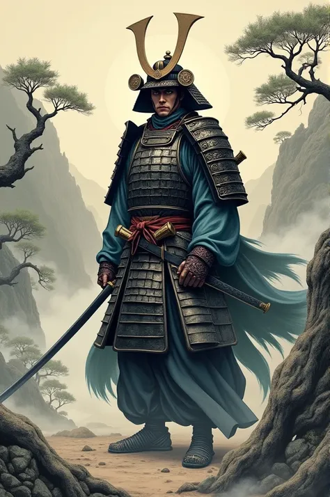 A Samurai of Feudal Japan