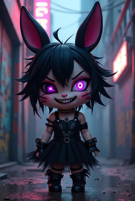 KUROMI character from hello kitty